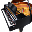 2013 Kawai GM10 baby grand piano, satin ebony - Grand Pianos